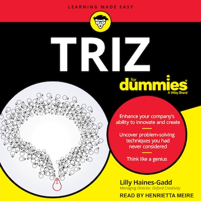 TRIZ For Dummies – omslag til lydbogen af Lilly Haines-Gadd