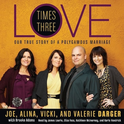 Love Times Three – omslag til lydbogen af Joe Darger, Alina Darger, Vicki Darger