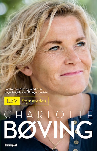Lev - Styr vreden – omslag til lydbogen af Charlotte Bøving