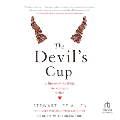 The Devil's Cup – omslag til lydbogen af Stewart Lee Allen
