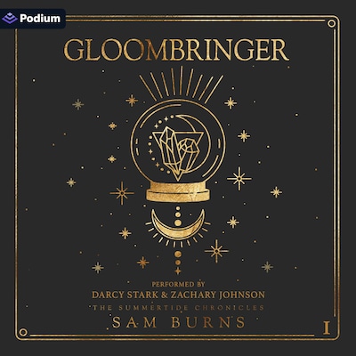Gloombringer – omslag til lydbogen af Sam Burns