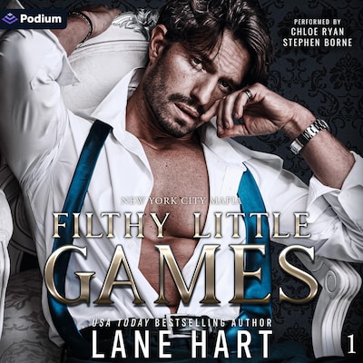 Filthy Little Games – omslag til lydbogen af Lane Hart