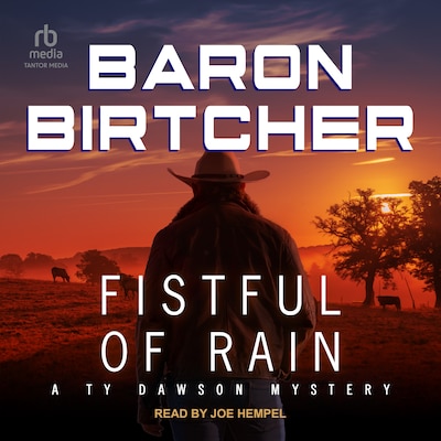 Fistful of Rain – omslag til lydbogen af Baron Birtcher