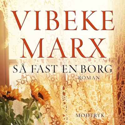 Så fast en borg – omslag til lydbogen af Vibeke Marx