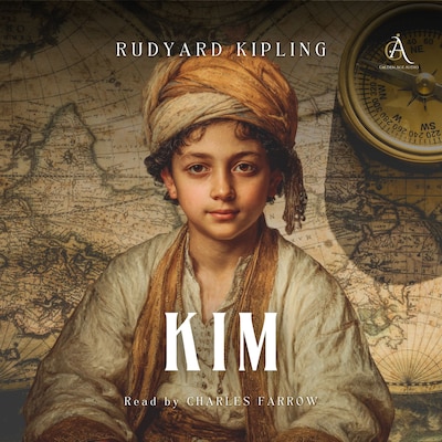 Kim - Audiobook – omslag til lydbogen af Rudyard Kipling, Classic Audiobooks