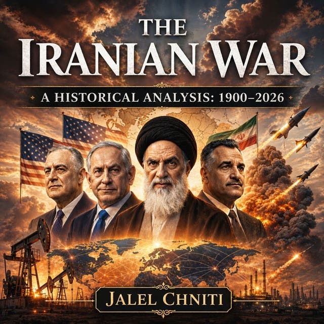 The Iranian War: A Historical Analysis: 1900–2026 – okładka audiobooka, autor Jalel Chniti