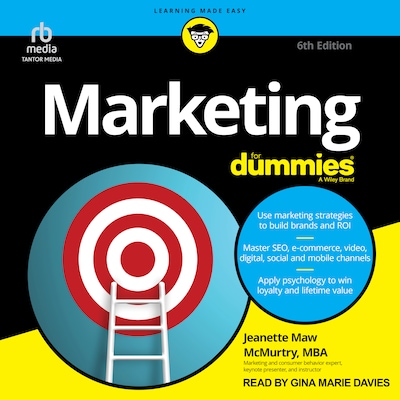 Marketing For Dummies, 6th Edition – omslag til lydbogen af Jeanette McMurtry, MBA