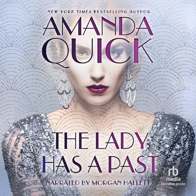 The Lady Has a Past – omslag til lydbogen af Amanda Quick