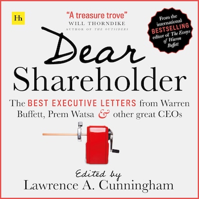 Dear Shareholder – omslag til lydbogen af Lawrence A. Cunningham