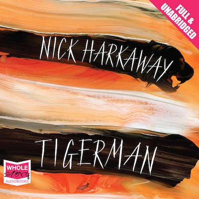 Tigerman – omslag til lydbogen af Nick Harkaway