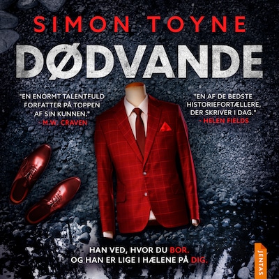 Dødvande – omslag til lydbogen af Simon Toyne