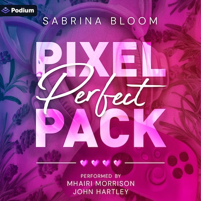 Pixel Perfect Pack – omslag til lydbogen af Sabrina Bloom