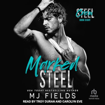 Marked Steel – omslag til lydbogen af MJ Fields
