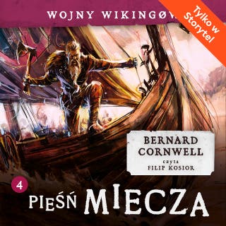 Pieśń miecza – okładka audiobooka, autor Bernard Cornwell