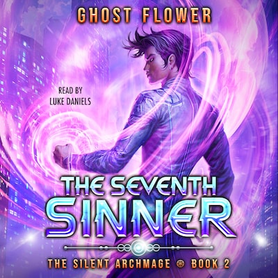 The Seventh Sinner – omslag til lydbogen af Ghost Flower