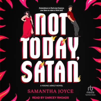 Not Today, Satan – omslag til lydbogen af Samantha Joyce