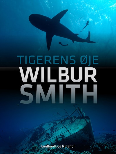 Tigerens øje – omslag til lydbogen af Wilbur Smith