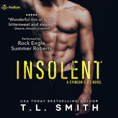 Insolent – omslag til lydbogen af T.L. Smith