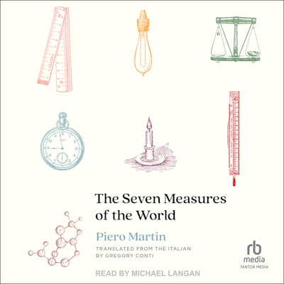 The Seven Measures of the World – omslag til lydbogen af Piero Martin
