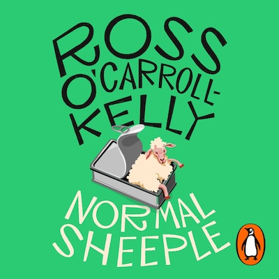 Normal Sheeple – omslag til lydbogen af Ross O'Carroll-Kelly
