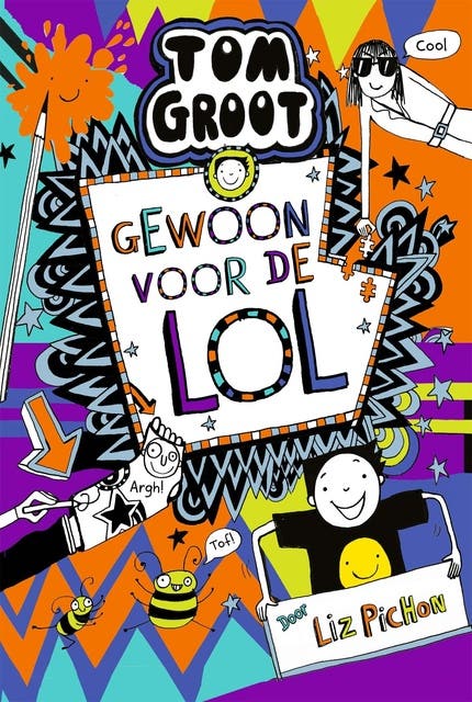 Gewoon voor de lol – omslag van het luisterboek van Liz Pichon