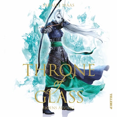Throne of Glass #3: Ildens arving – omslag til lydbogen af Sarah J. Maas