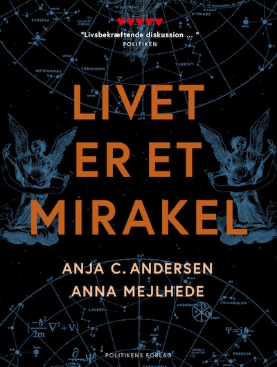 Livet er et mirakel – omslag til lydbogen af Anja C. Andersen, Anna Mejlhede