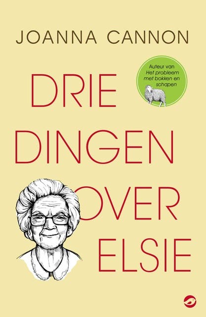 Drie dingen over Elsie – omslag van het luisterboek van Joanna Cannon