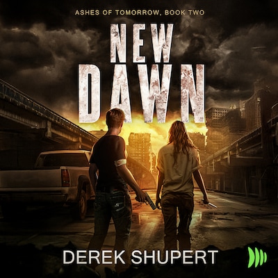 New Dawn – omslag til lydbogen af Derek Shupert
