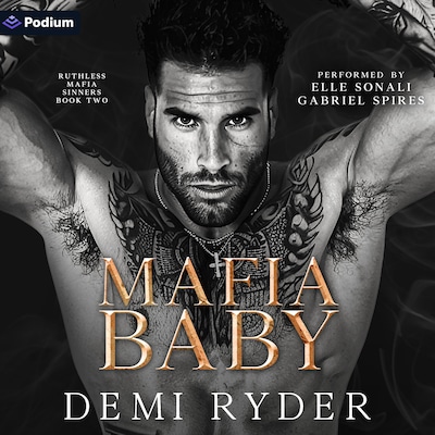 Mafia Baby – omslag til lydbogen af Demi Ryder