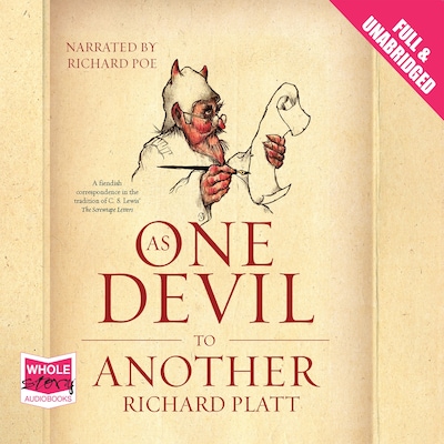 As One Devil to Another – omslag til lydbogen af Richard Platt