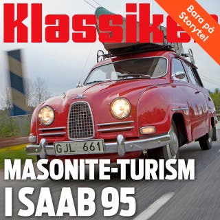 Masonite-turism i Saab 95