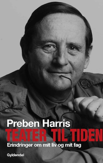 Teater til tiden – omslag til lydbogen af Preben Harris