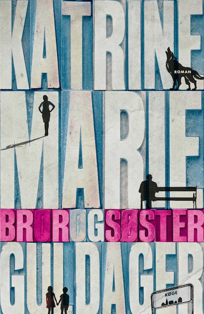 Bror og søster – omslag til lydbogen af Katrine Marie Guldager