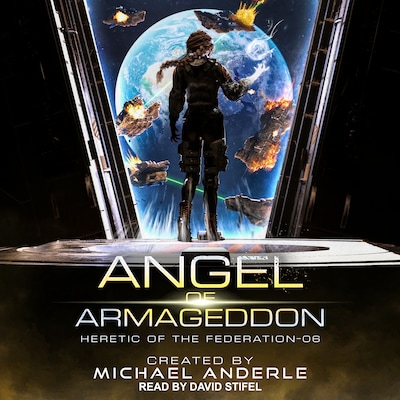Angel of Armageddon – omslag til lydbogen af Michael Anderle