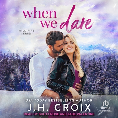 When We Dare – omslag til lydbogen af J.H. Croix