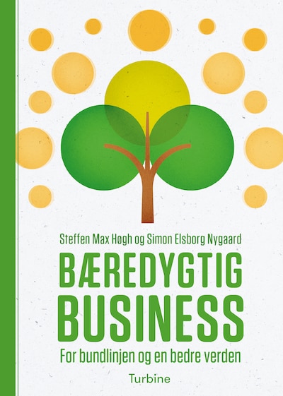 Bæredygtig business – omslag til lydbogen af Steffen Max Høgh, Simon Elsborg Nygaard