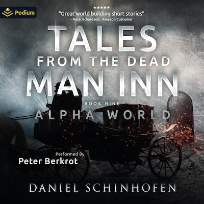 Tales from the Dead Man Inn – omslag til lydbogen af Daniel Schinhofen