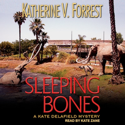 Sleeping Bones – omslag til lydbogen af Katherine V. Forrest