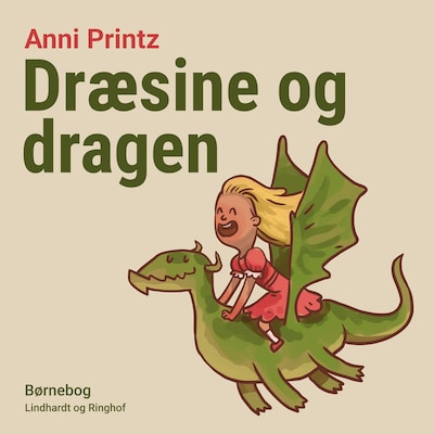 Dræsine og dragen – omslag til lydbogen af Anni Printz