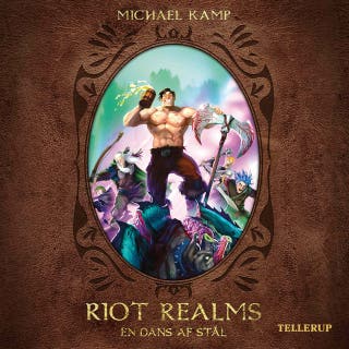 Riot Realms #1: En dans af stål – omslag til lydbogen af Michael Kamp
