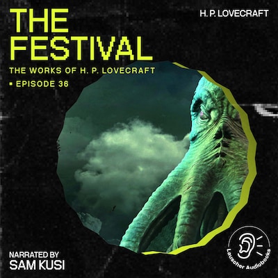 The Festival (The Work of H. P. Lovecraft, Episode 36) – omslag til lydbogen af H. P. Lovecraft