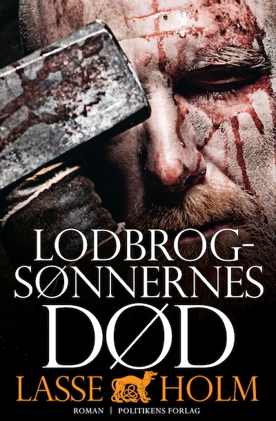 Lodbrogsønnernes død – omslag til lydbogen af Lasse Holm