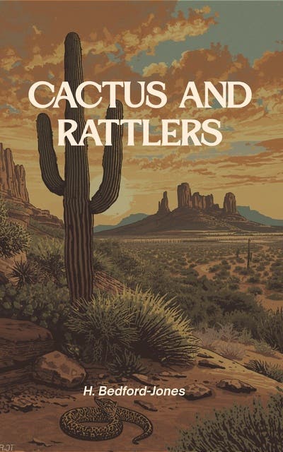 Cactus and Rattlers – omslag til lydbogen af H Bedford Jones