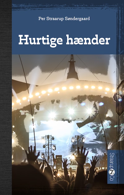 Hurtige hænder – omslag til lydbogen af Per Straarup Søndergaard