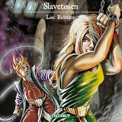 Spiralen #4: Slavetøsen – omslag til lydbogen af Lise Bidstrup