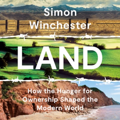 Land – omslag til lydbogen af Simon Winchester