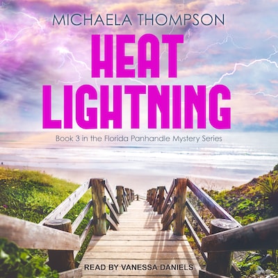 Heat Lightning – omslag til lydbogen af Michaela Thompson