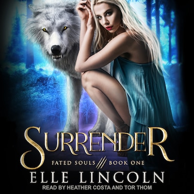 Surrender – omslag til lydbogen af Elle Lincoln