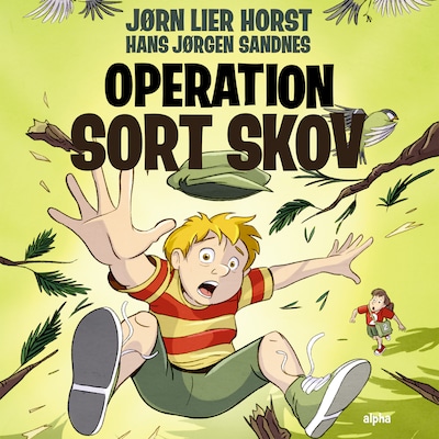 Operation Sort Skov – omslag til lydbogen af Jørn Lier Horst